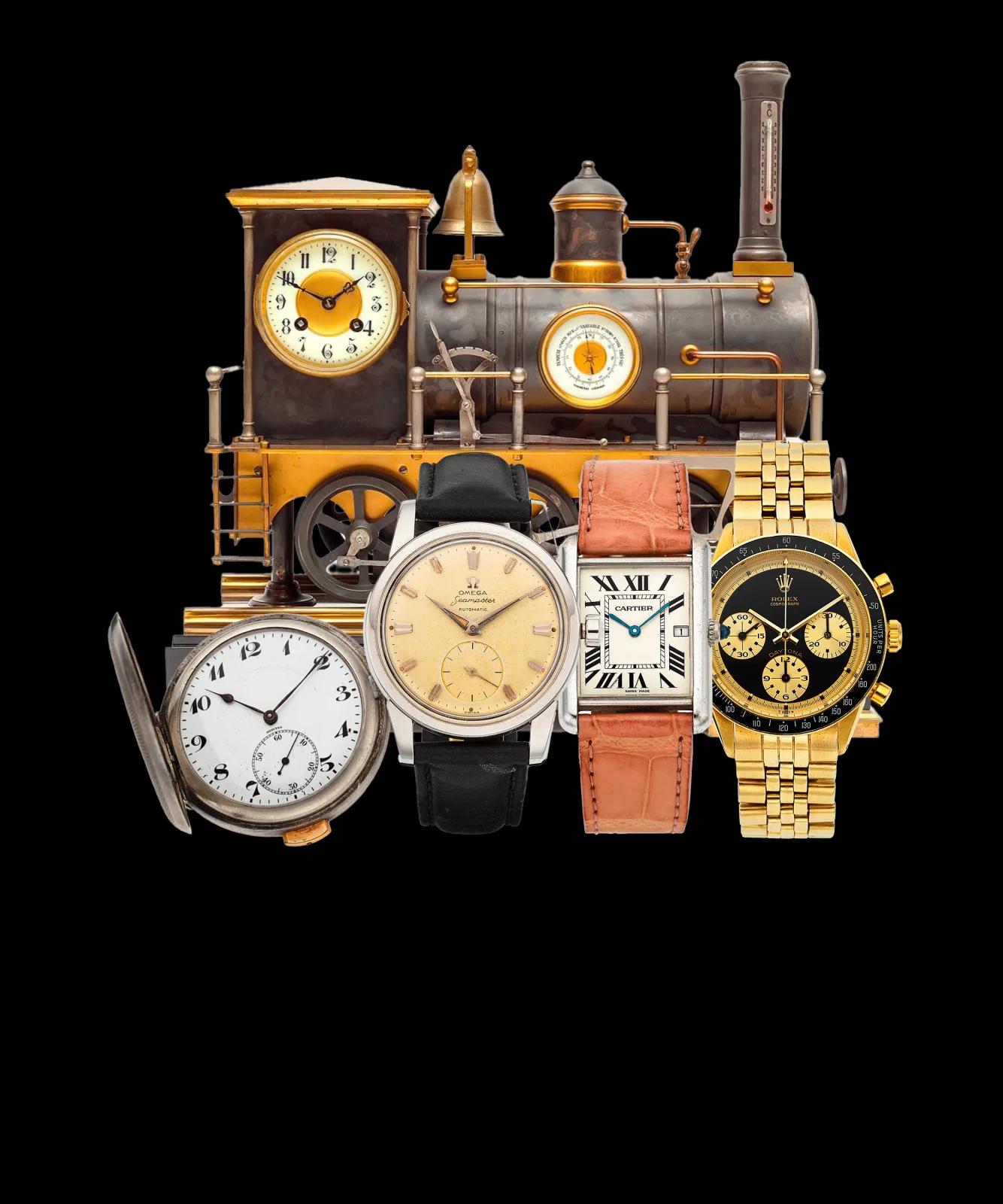 Horlogerie ancienne, pendules et montres